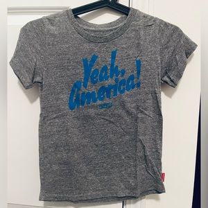Prefresh “Yeah America” tee • EUC • size 7/8 (AVAILABLE)